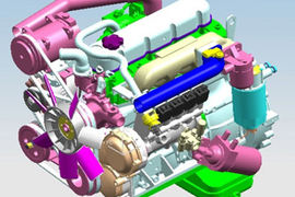 4N20Q系列&nbsp;发动机外观                                                图片