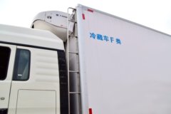 中国重汽 HOWO T5G 340马力 8X4 9.4米冷藏车(ZZ5317XLCN466GE1)