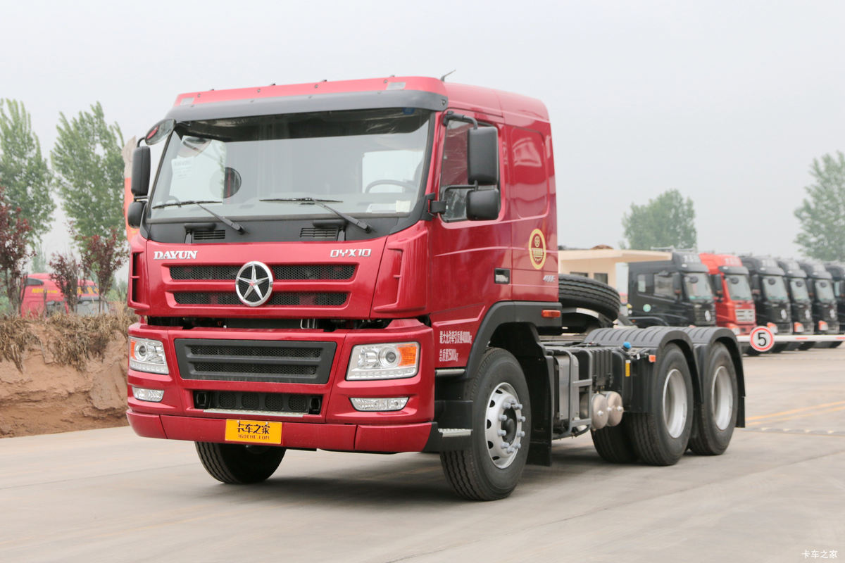 大运 新N8E重卡 基本款 410马力 6X4牵引车(国六)(平顶)(10T400后桥)