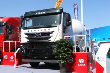 上汽红岩 杰狮C500e 350马力 8X4 7.01方混凝土搅拌车(瑞江牌)(WL5311GJBCQ30)