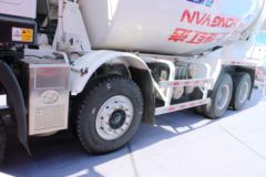 上汽红岩 杰狮C500e 350马力 8X4 7.01方混凝土搅拌车(瑞江牌)(WL5311GJBCQ30)