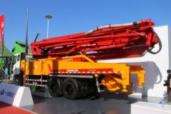 一汽解放 J6P 420马力 6X4 混凝土泵车(科尼乐牌)(KNL5341THB)