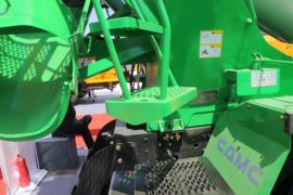 华菱M5&nbsp;混凝土搅拌车上装                                                图片