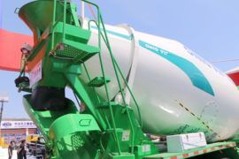 华菱M5&nbsp;混凝土搅拌车上装                                                图片