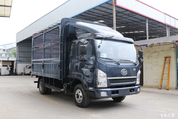 一汽红塔 解放公狮 129马力 3.83米排半仓栅式轻卡(CA5040CCYK6L3R5E5)