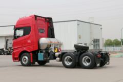 江铃重汽 威龙HV5重卡 460马力 6X4 LNG牵引车(国六)