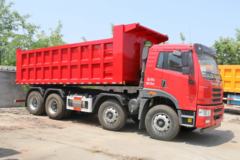 青岛解放 悍V重卡 290马力 8X4 6.2米自卸车(CA5310ZLJP1K2L2T4E5A80)