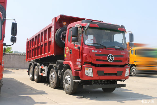 大运 N6H重卡 标载版 350马力 8X4 6.2米自卸车(国六)(法士特12挡)