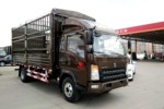 中国重汽HOWO 悍将 170马力 5.2米排半仓栅式载货车(ZZ5167CCYG451CE1)