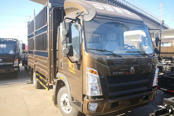 中国重汽HOWO 统帅 141马力 4.15米单排仓栅轻卡(ZZ5047CCYF341CE143A)