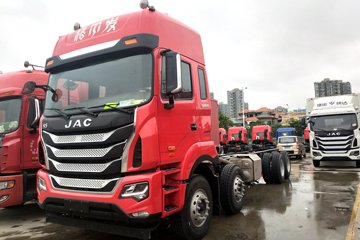 江淮 格尔发K5W重卡 460马力 8X4 9.6米厢式载货车(HFC5311XXYP1K4H45S1V)