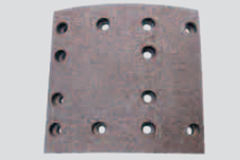 亨通 东风系列东风天龙后 12孔 刹车片