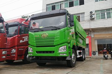 青岛解放 JH6重卡 400马力 6X4 6.2米自卸车(国六)