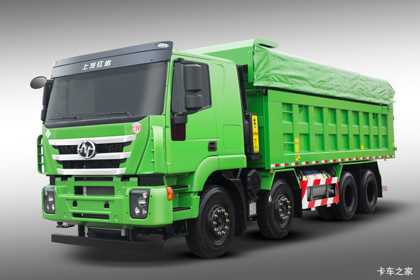 上汽红岩 杰狮C6 复合版 330马力 8X4 6.7米自卸车(国六)(CQ3317HD10306)