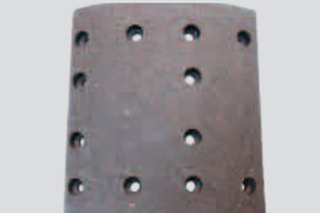 亨通 解放系列CA九平柴后 12孔 刹车片