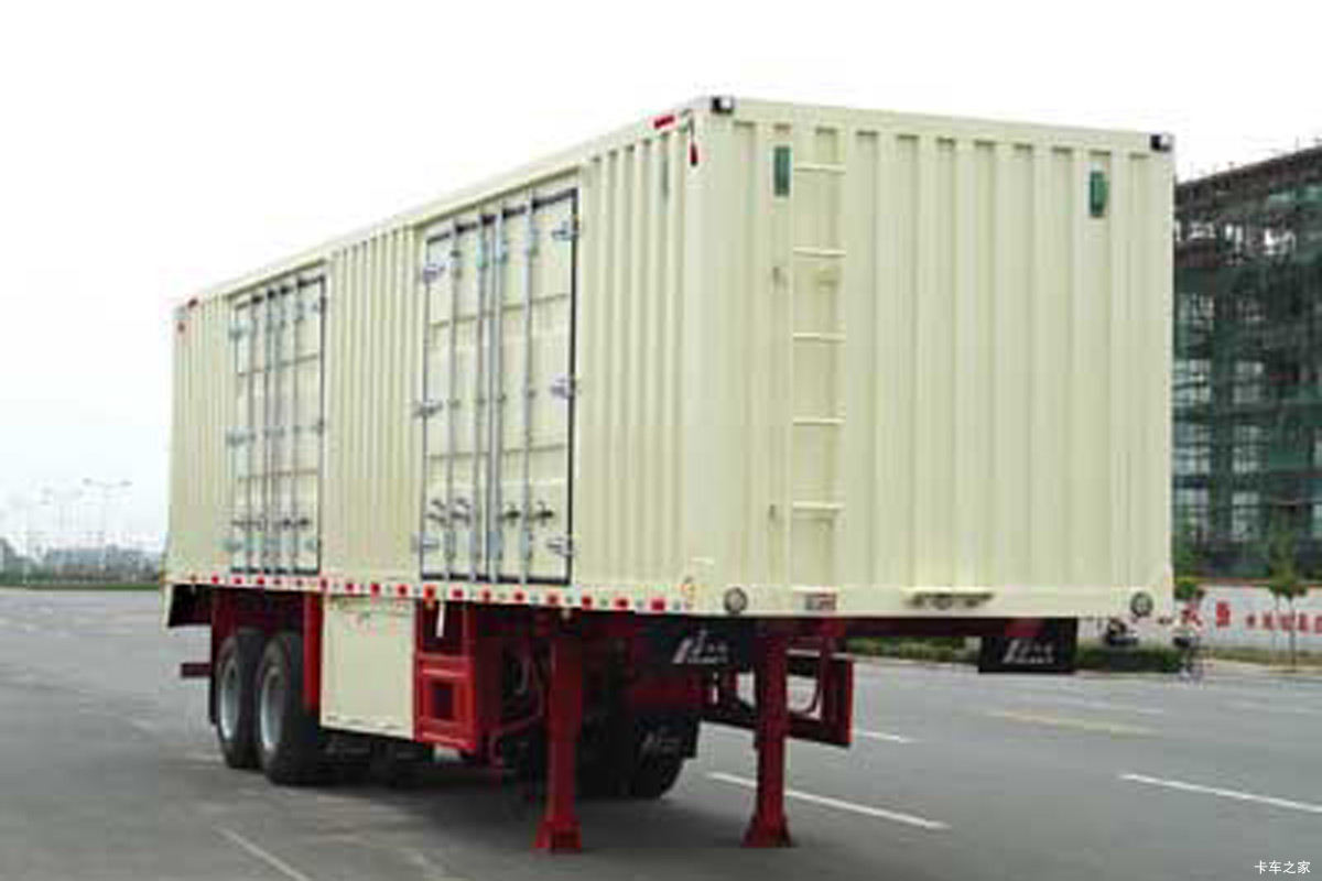 中集华骏 10.16米厢式运输半挂车(额载25吨)