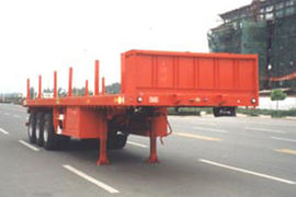 12.5米系列&nbsp;平板式半挂车外观图片
