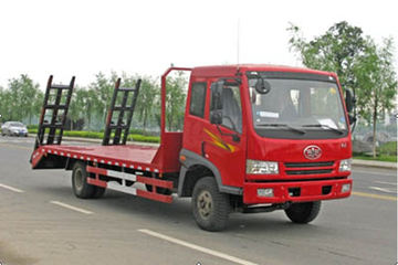 青岛解放 骏威 140马力 4X2 平板运输车(程力威牌)(CLW5162TPBC3)