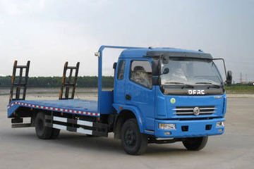 东风 多利卡 160马力 4X2 平板运输车(程力威牌)(CLW5164TPB3)