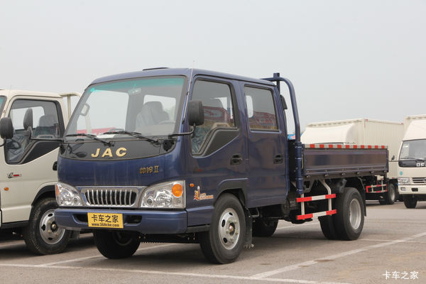 江淮 帅铃II 109马力 2.6米双排栏板轻卡