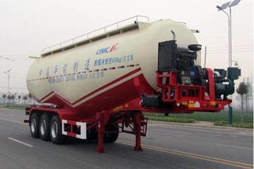 中集华骏 47.5方低密度粉粒物料运输半挂车
