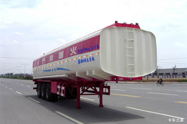 中集华骏 40方运油罐式运输半挂车