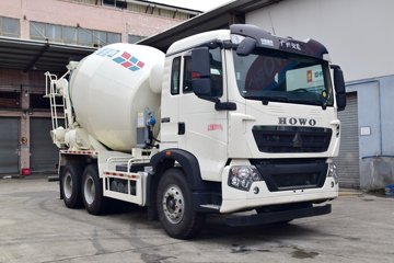 HOWO T5G&nbsp;混凝土搅拌车外观                                                图片