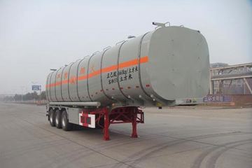 中集华骏 51方化工液体罐式运输半挂车