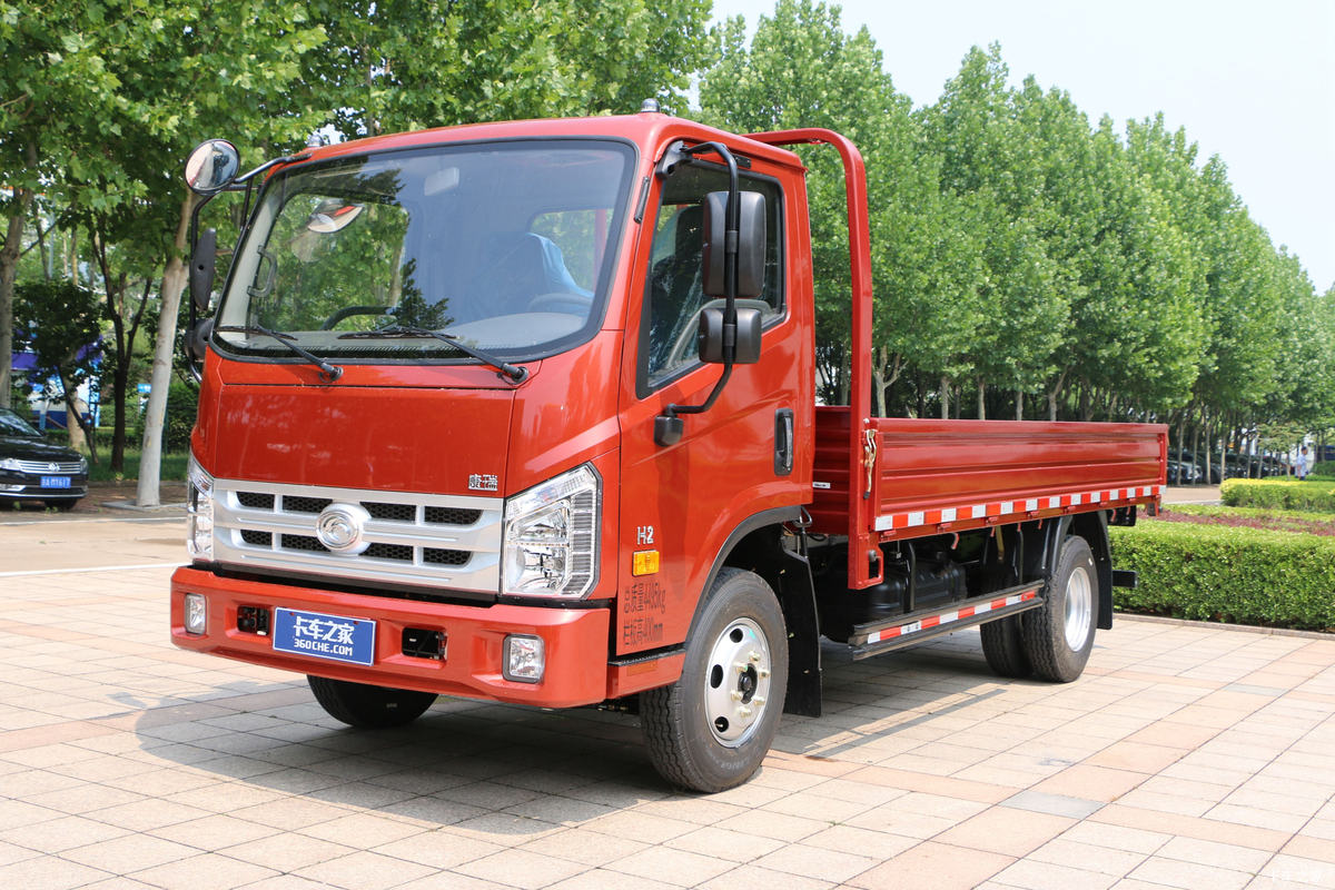 福田 时代H2 110马力 4.18米单排栏板轻卡(窄体)