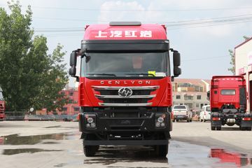 上汽红岩 杰狮C6 380马力 8X4 7.6米自卸车(高顶)(国六)(CQ3317HK12366)