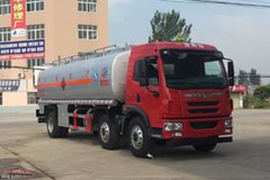 青岛解放底盘&nbsp;油罐车外观图片
