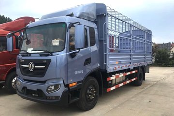 东风商用车 天锦KR中卡 180马力 4X2 6.8米排半仓栅式载货车(京五II)(DFH5160CCYEX3B)