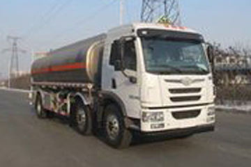 青岛解放 龙V 220马力 6X2 铝合金运油车(陆平机器牌)(LPC5252GYYC5)