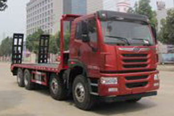 青岛解放 悍V 310马力 8X4 平板运输车(炎帝牌)(SZD5311TPBCA5)