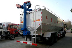 东风商用车 天龙 315马力 8X4 散装饲料运输车(程力威牌)(CLW5311ZSLD5) 东风商用车 天龙 315马力 8X4 散装饲料运输车(程力威牌)(CLW5311ZSLD5)