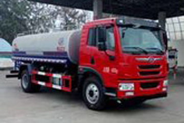 青岛解放 龙V 180马力 4X2 绿化喷洒车(程力威牌)(CLW5160GPSC5)