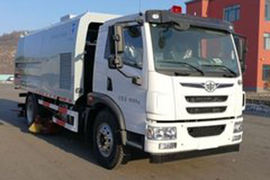 青岛解放底盘&nbsp;吸尘车外观图片