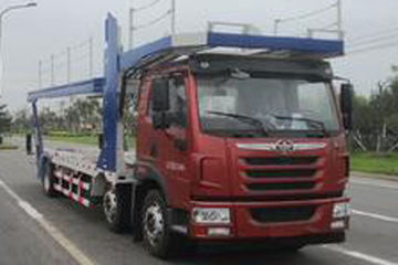青岛解放 悍V 320马力 6X2 中置轴车辆运输车(CA5220TCLP1K2L6T3E5A80)
