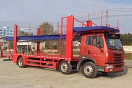 青岛解放底盘&nbsp;中置轴车辆运输车外观图片