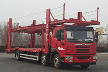 青岛解放 悍V 320马力 6X2 中置轴车辆运输车(通华牌)(THT5220TCLYKCA)