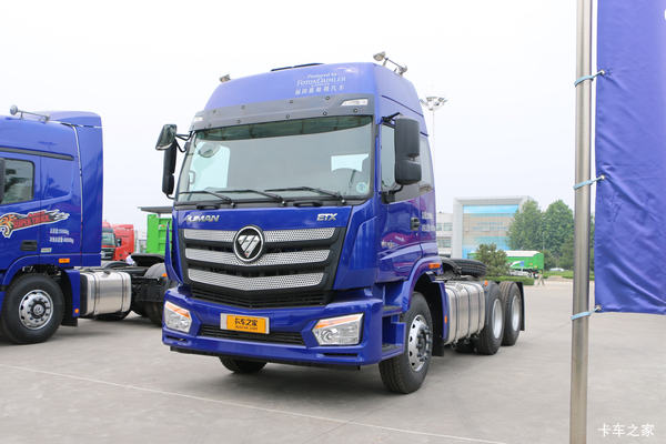 福田 欧曼新ETX 6系重卡 430马力 6X4牵引车(440后桥)(BJ4253SNFKB-AN)