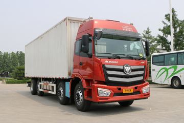 福田 欧曼新ETX 标载版 320马力 8X2 9.58米厢式载货车(国六)(BJ5313XXYY6FRL-01)
