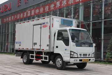庆铃 五十铃 130马力 4X2 冷藏车(中集牌)(ZJV5048XLCSD)
