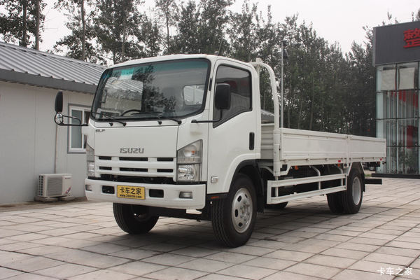 庆铃 五十铃700P 189马力 5.058米单排栏板载货车(QL10909KAR)