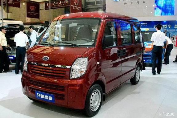 2011款 开瑞 优派 舒适II型 75马力 1.1L面包车