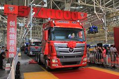 福田 欧曼GTL 9系重卡 385马力 6X4牵引车(H4-2490高顶驾驶室)