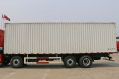 福田 欧曼新ETX 6系重卡 280马力 8X2 9.6米厢式载货车(BJ5313XXY-AC)