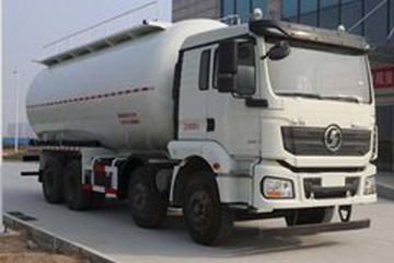 陕汽重卡 德龙新M3000 加强版 400马力 8X4 低密度粉粒物料运输车(国六)(SX5319GFLMC466)