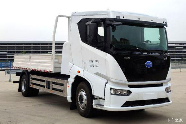 比亚迪T8 18T 4.95米单排纯电动栏板载货车348kWh