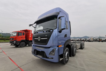 东风商用车 天龙KL重卡 居家版 360马力 8X4 9.6米栏板载货车(国六)